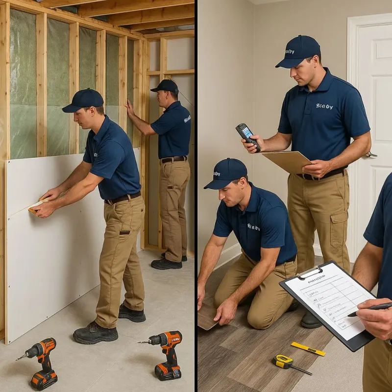 Repairs and Reconstruction process in Rehoboth, MA